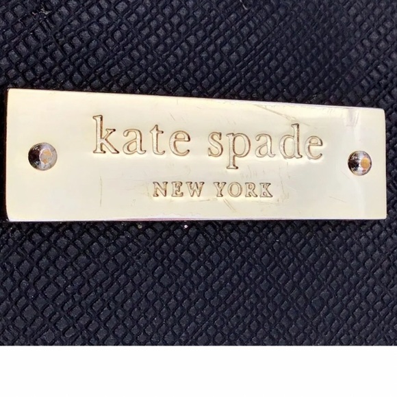 Kate Spade Black Textured Padded Zip 13” Laptop Case With COA - Picture 2 of 12